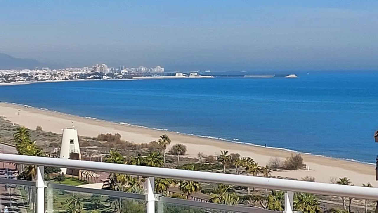 Апартаменты Atico Con Espectacular Terraza Frente Al Mar Пеньискола Экстерьер фото