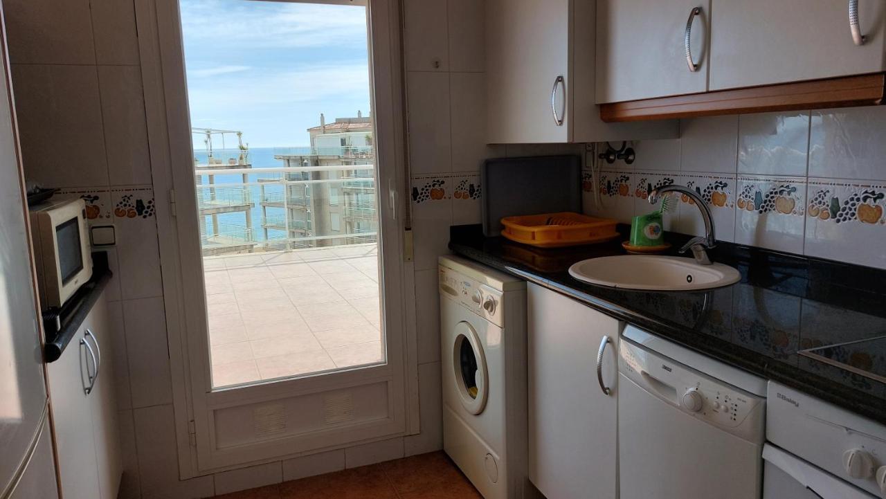 Апартаменты Atico Con Espectacular Terraza Frente Al Mar Пеньискола Экстерьер фото